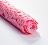 Csúszásgátló kádba, betű mintás rózsaszín