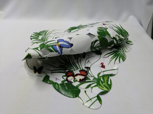 Csúszásgátló kádba, pillangó páfrány mintás