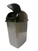 Billenős szemetes (5 l), szürke