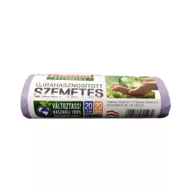 Szemeteszsák 20 db 20 L újrahasznosított