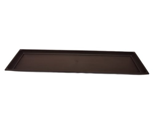 Balkonláda alátét 80 cm barna műanyag