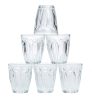 6 db-os üveg kávéspohár szett (90 ml-es)