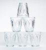 6 db-os üveg kávéspohár szett (90 ml-es)