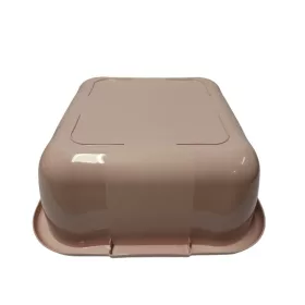 Szögletes tál 15 L műanyag pink (KKS)