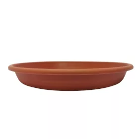 Virágcserép alátét 14 cm terrakotta műanyag