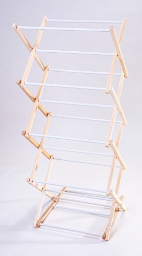 Kisméretű fa pelenkaszárító