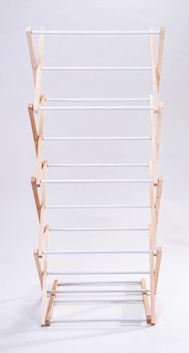 Kisméretű fa pelenkaszárító