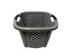 Rattan hatású ruháskosár 34 l, szürke