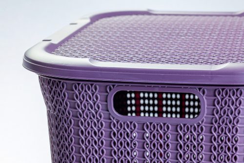 * Szennyestartó kötött hatású padlizsán 50 L