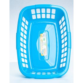 * Ruháskosár 40L. Kék