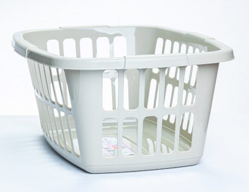 * Ruháskosár 40L. Bézs