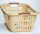 * Ruhás kosár 25 l bézs