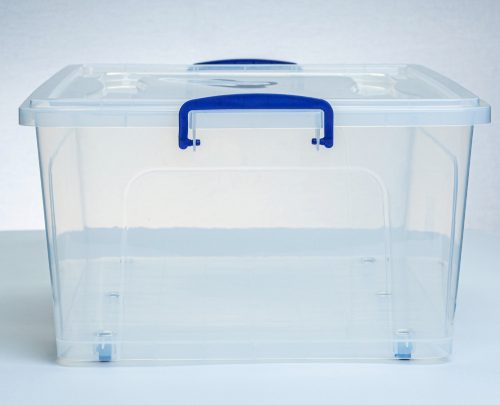 * Gurulós tárolódoboz 58L 68X46X27cm-es