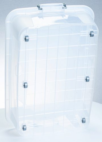 * Gurulós tárolódoboz 40L 74X51X52cm-es (KKS)