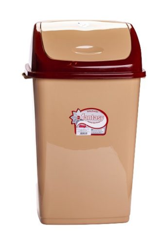 * Billenős szemetes 50 l bézs