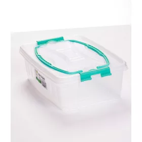 * Tároló doboz zárható tetővel 9 L hordozható (KKS)