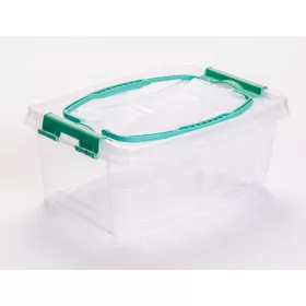 * Tároló doboz zárható tetővel 5 L hordozható