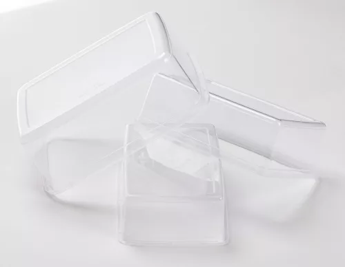 * Ételtartó 3 részes fehér