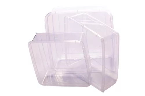 * Multibox ételtároló szett 3 részes fehér tetővel