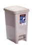 * Pedálos szemetes SLIM 10 L bézs