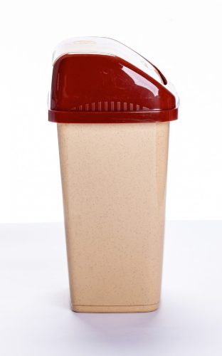 * Billenős szemetes 5 L bézs