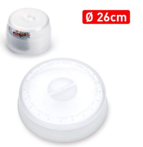 Mikrósütő tányérfedő 26cm-es