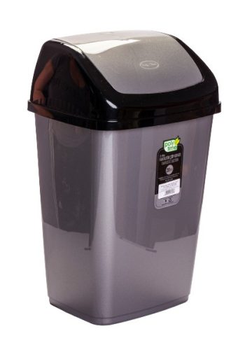 Billenős szemetes szürke színben (20 L-es)