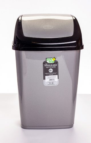 Billenős szemetes szürke színben (20 L-es)