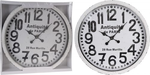 * Falióra Antiquité de Paris 57cm-es fehér