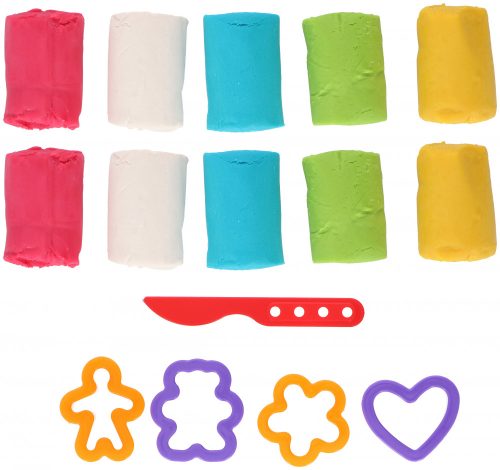 Gyurma szett 10x50g + 5 kiegészítő