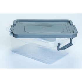 * Tároló doboz szürke tetővel 2 l