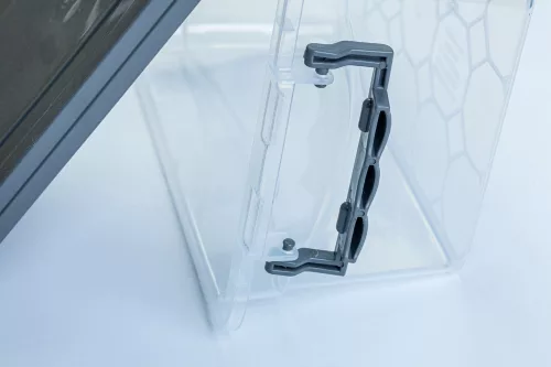 * Tároló doboz szürke tetővel 2 l