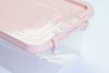 * Tároló doboz pink tetővel 2 l