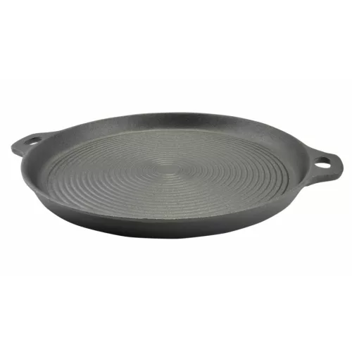 Öntöttvas kerek grill (33 cm-es méret)