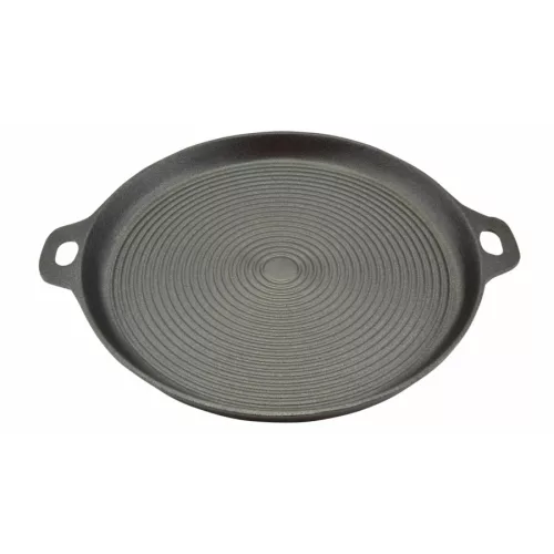 Öntöttvas kerek grill (33 cm-es méret)