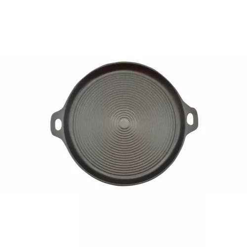Öntöttvas kerek grill (33 cm-es méret)