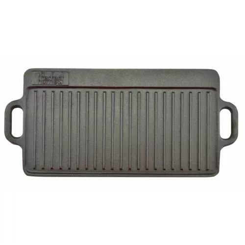 Öntöttvas grill lap (51x24 cm-es)