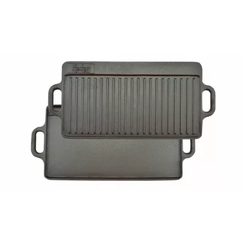 Öntöttvas grill lap (51x24 cm-es)