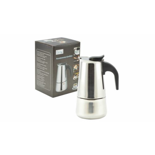 Kávéfőző 2 személyes inox-díszdobozos