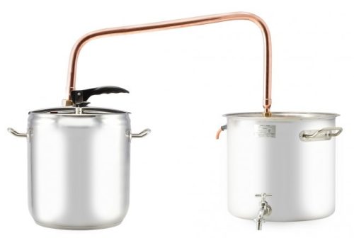 Pálinkafőző 17L Réz és inox