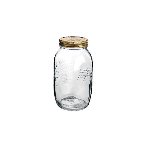 Bormioli Rocco QUATTRO tároló üveg+tető 1,5 l