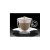 * THERMIC GLASS alj+cappuccino csészes 16,5cl-es 2db-os