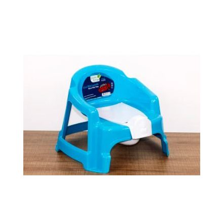 Gyerek bilis szék, műanyag, kék (KKS)