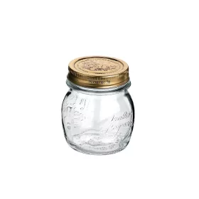 Bormioli Rocco QUATTRO tároló üveg+tető 0,25 l
