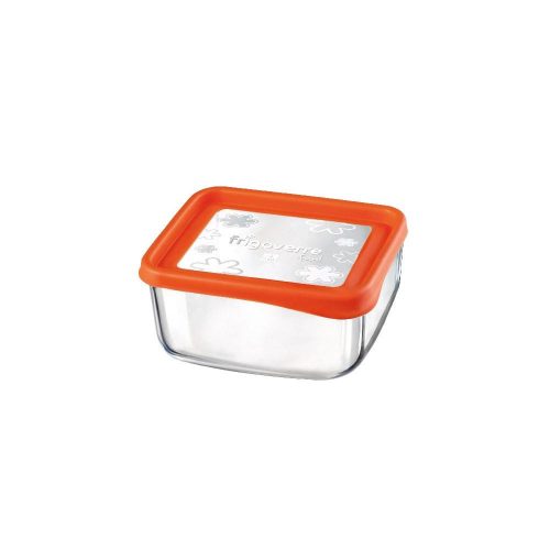 Bormioli Rocco FRIGOVERRE ARANCIO szögl. doboz 19x19cm