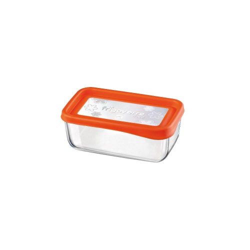 Bormioli Rocco FRIGOVERRE ARANCIO tégl. doboz 21x13cm