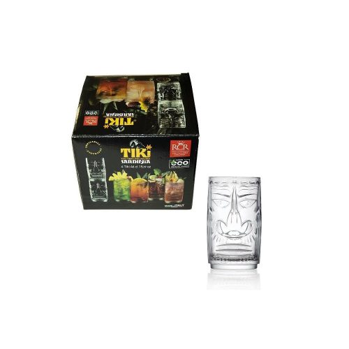 RCR TIKI SARDINIA koktélos pohár 45 cl 4 db