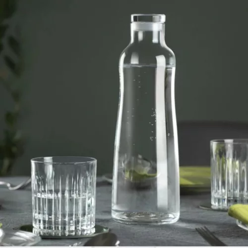 RCR ECO kristály üveg + üveg tető (trans) 1l