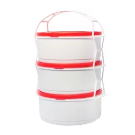 Ételhordó 2+1 vegyes színben (GY)