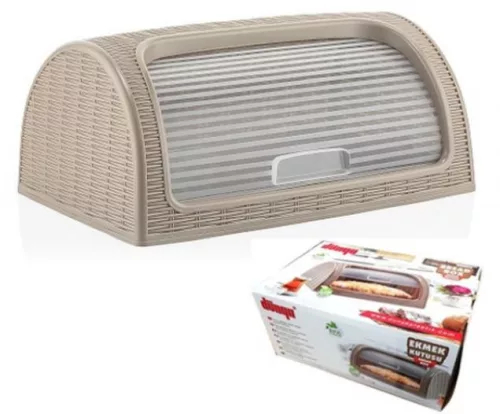 Kenyértartó rattan hatású vegyes színben (GY)